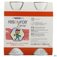 Resource Junior Aardbei 4x200ml - thumbnail