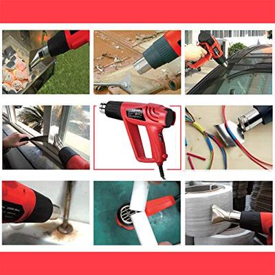 Heteluchtpistool 2000W incl Accessoires en opbergkoffer Heteluchtpistool 2000W incl Accessoires en opbergkoffer