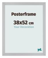 Posterlijst 38x52cm Zilver Mat MDF Parma - thumbnail