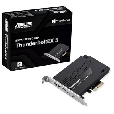 Asus THUNDERBOLTEX 5 Thunderbolt 5-controllerkaart USB-C 4, Thunderbolt 5 PCIe x4
