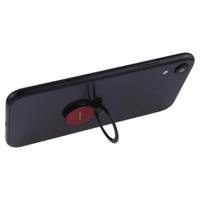 CPS-019 universele Super-Thin telefoon stand ring houder met magnetische functie (rood) - thumbnail