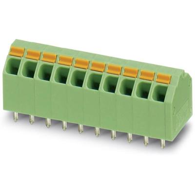 Phoenix Contact 1751545 Veerkrachtklemblok 1.50 mm² Aantal polen 10 Groen 50 stuk(s)