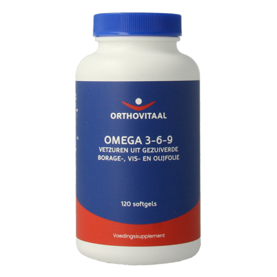 OrthoVitaal Omega 3-6-9 120 Softgels