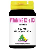 Snp Snp Vitamine K2 D3 Zalmolie (120ca) - thumbnail
