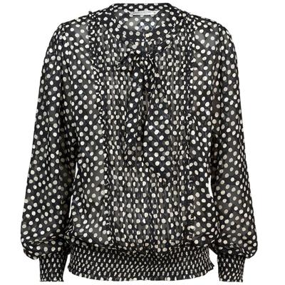 Summum woman Dames Blouses in Polyester (Zwart)