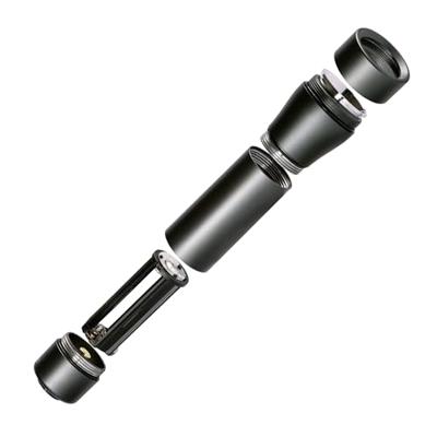 LED's Work Zaklamp op Batterijen (3x AAA) - 120 lumen - IPX4 Spatwaterdicht - Dimbaar in 3 standen