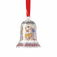 Hutschenreuther Kerst 2020 Kerstklokje bakkerij glas 7 cm - thumbnail