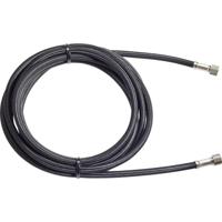 Weefselversterkte airbrush-luchtslang Schroefdraad 1/8 naar 1/8, lengte: 3 m - thumbnail