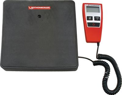 Rothenberger Koudemiddelweegschaal | weegbereik 0-120 kg Plattform-B230xD230 mm | 1 stuk - R17300416 R17300416 Rothenberger Koudemiddelweegschaal | weegbereik 0-120 kg Plattform-B230xD230 mm | 1 stuk - R17300416 R17300416
