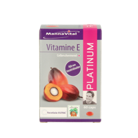 Mannavital Vitamine E platinum 60 Vegetarische capsules - thumbnail