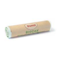 Dumil bio vuilniszak voor GFT, 16 micron, 60 l, groen, rol van 5 stuks - thumbnail