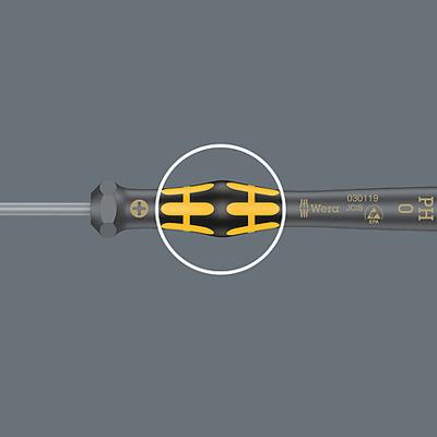 Wera 1572 ESD "Microstix" Kraftform Micro Schroevendraaier, 0 x 40 mm - 1 stuk(s) - 05030083001