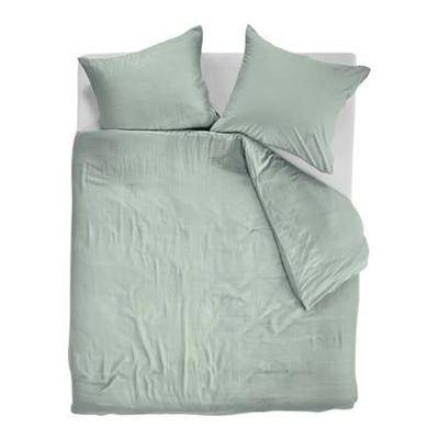 At Home At Home by Beddinghouse Optimism Dekbedovertrek - Blue Grey 200x200/220 cm