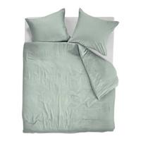 At Home At Home by Beddinghouse Optimism Dekbedovertrek - Blue Grey 200x200/220 cm - thumbnail