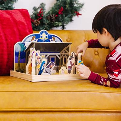 Melissa & Doug houten constructie set 48-delig