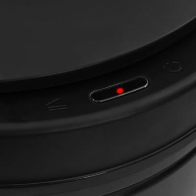 VidaXL Prullenbak met automatische sensor 60 l koolstofstaal zwart