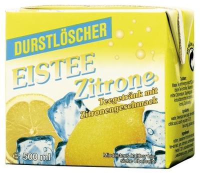 Durstloscher eistee zitrone (12x 50cl)