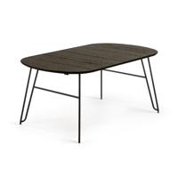Kave Home Uitschuifbare Ovale Eettafel 'Milian' 170 - 320 x 100cm - thumbnail