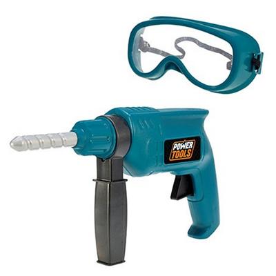 Toi-Toys Power tools boor met veiligheidsbril