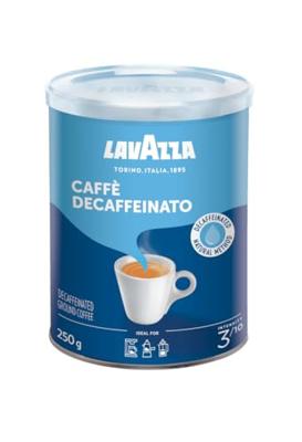 Lavazza Caffè Decaffeinato - gemalen koffie 250 gram blik Lavazza Caffè Decaffeinato - gemalen koffie 250 gram blik