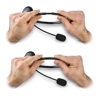 Hoofdtelefoon met microfoon NGS MS103MAX Zwart - thumbnail