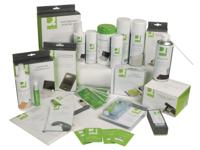 Q-CONNECT reinigingsdoekjes voor telefoon, multifunctioneel gebruik, pak van 100 doekjes - thumbnail