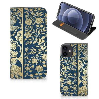 iPhone 12 Mini Smart Cover Beige Flowers iPhone 12 Mini Smart Cover Beige Flowers