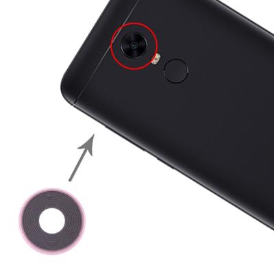 10 STKS camera lens cover voor Xiaomi Redmi 5 plus (roze)