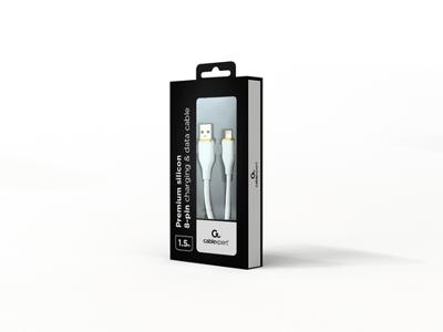 Oplader GEMBIRD CC-USB2S-AM8PM-1.5M-W Oplader GEMBIRD CC-USB2S-AM8PM-1.5M-W