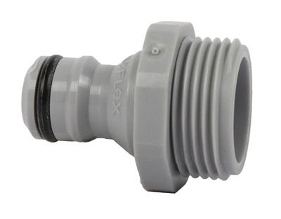 Kraannippel 3/4 inch met uitwendige draad (pvc) op kaart Talen Tools - Talentools