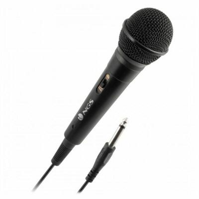 Microfoon NGS ELEC-MIC-0001 Jack 6.3 mm Microfoon NGS ELEC-MIC-0001 Jack 6.3 mm
