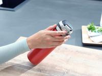 Leifheit 3273 Flip Isoleerbeker 600 ml Rood - thumbnail