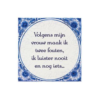 Paperdreams Tegel delfts blauw - twee fouten