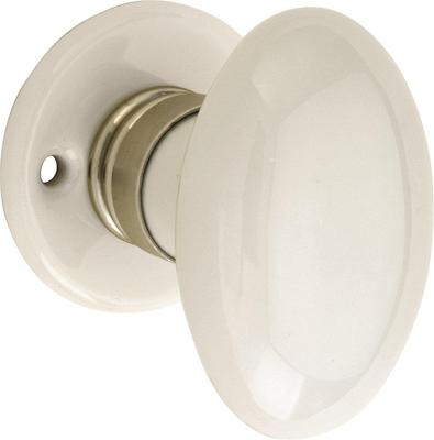 Knopg. porselein Evelyne MGN/wit