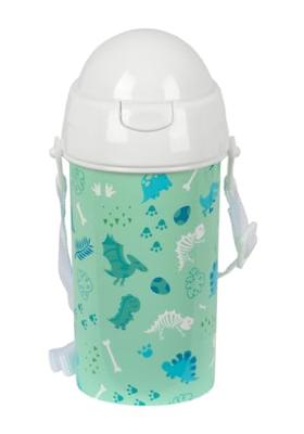 Waterfles Safta Dino Groen PVC 500 ml