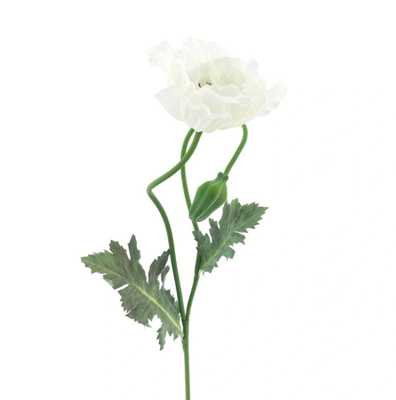 Poppy spray Casper cream 73 cm kunstbloem Erutan Avon - Erutan avon