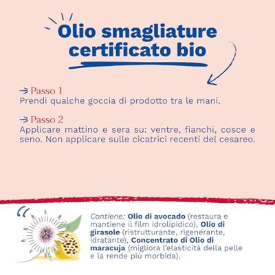 Mustela Maternité Bio Olie Striemen 105ml