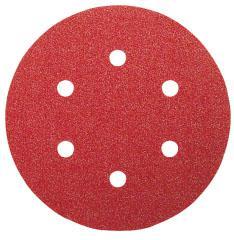 Bosch Accessoires Schuurblad Ø150 mm | G240 | WP | 6 Gaten | Velc | 5 stuks - 2609256A34