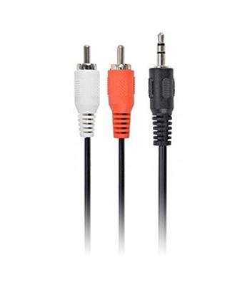 Gembird 5m, 3.5mm/2xRCA, M/M Gembird 5m, 3.5mm/2xRCA, M/M