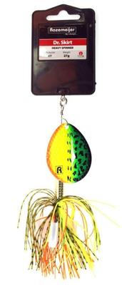 Rozemeijer Dr. Skirt 27Gr Size 7 Spinner Speckled Hot Pike