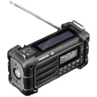 Sangean MMR-99 Outdoorradio DAB+, DAB, VHF (FM) Noodradio, Bluetooth Zonnepaneel, Spatwaterbestendig, Stofdicht Zwart - thumbnail