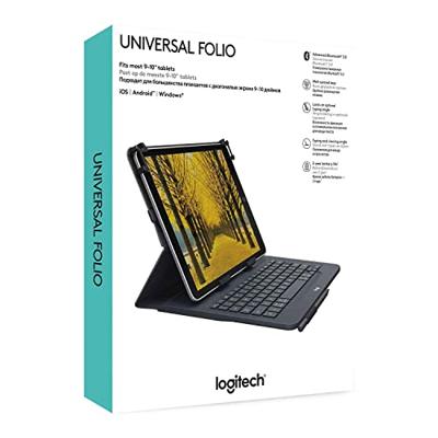 Logitech 920-008340 9.7 Folioblad Zwart tabletbehuizing Logitech 920-008340 9.7 Folioblad Zwart tabletbehuizing