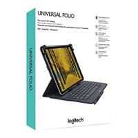 Logitech 920-008340 9.7 Folioblad Zwart tabletbehuizing - thumbnail