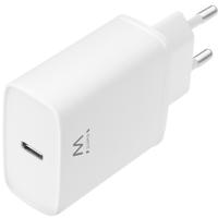 Ewent EW1320 USB-C Samsung/Apple Oplader - 20W - Power Delivery - Snellader - Wit - thumbnail