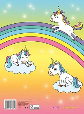 Deltas Unicorn color kleurblok