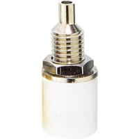 TRU COMPONENTS Laboratoriumbus Bus, inbouw verticaal Stift-Ø: 4 mm Wit 1 stuk(s) - thumbnail