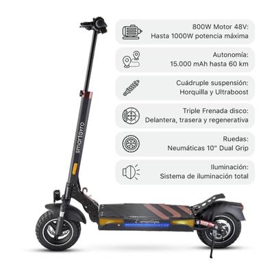 Elektrische Step Smartgyro Zwart 800 W Elektrische Step Smartgyro Zwart 800 W