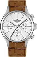 Horlogeband Jacques Lemans 1-1426B Croco leder Cognac 21mm - thumbnail