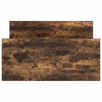 Bedframe zonder matras hout gerookt eikenkleurig 90x190 cm - thumbnail