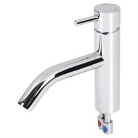 Differnz kraan gebogen koud/warm chroom - thumbnail